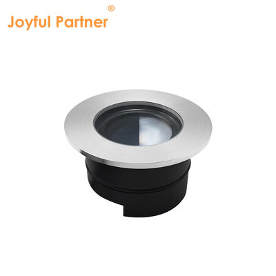 Luci sotterranee a LED Profundità Disegno antibrandimento Polarizzazione di alluminio puro 6063# Alloggiamento 4W LED Bianco caldo