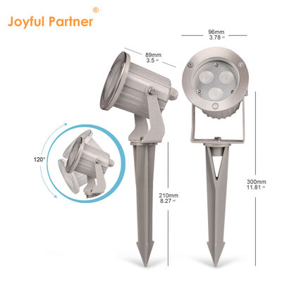 Lampade a LED impermeabili per giardino con lampadina a punta di plastica GU10 MR16 per giardino