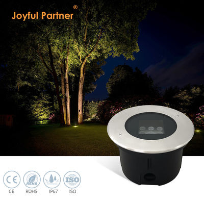 Cassa in alluminio impermeabile a terra 3500K Bianco caldo DIA162MM Garanzia di 2 anni