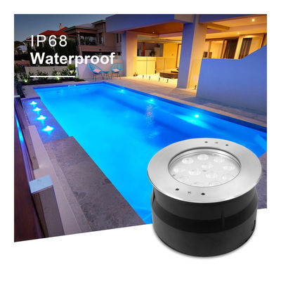 12W 24W RGB IP68 Luce subacquea a LED in incasso Lampada da piscina