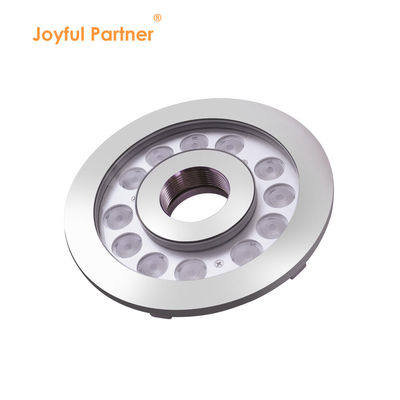 Luce LED a anello di fontana IP68 24W in acciaio inossidabile Luce subacquea