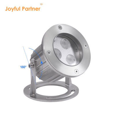 Acciaio inossidabile 316L Lampade per stagni sottomarini 6W Lampade per fontane a LED