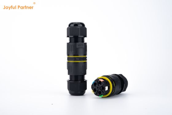 32A 250VAC IP68 connettore a due vie impermeabile 6 - 12mm Dia Wire Cable Connector