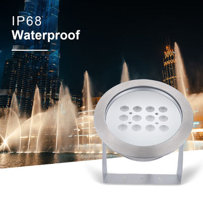 Colorato Fontana LED sotto l'acqua Spot Light Superficie Monte IP68 LED Spotlight
