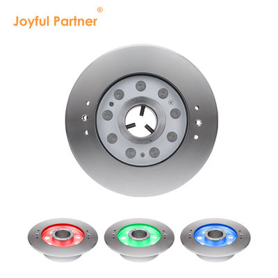 Lampada di fontana subacquea IP68 9W RGB acciaio inossidabile 316 per fontana musicale