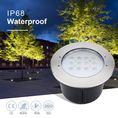 Fabbrica Diretta IP68 Acciaio inossidabile impermeabile 316L Lampade per piscina sommergibile 12W LED Incrustato