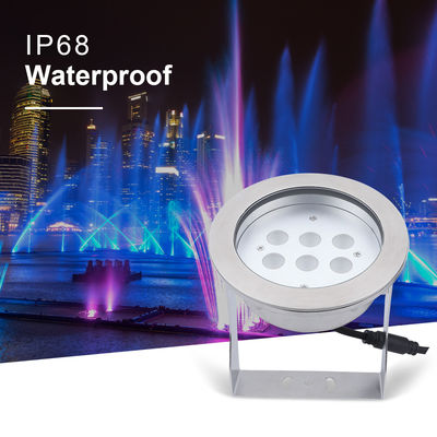 Lampade di fontana sommergibili Pompa solare con luce RGB Lampade di fontana