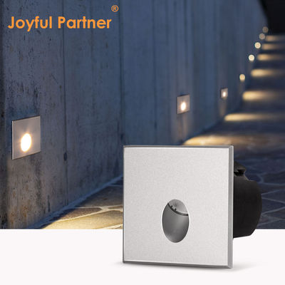Smart LED Lampada da Parete IP65 Corpo in alluminio Quadrato Forma DC 24v 1w 2w 3w LED Lampada da Scala Per Corridoio