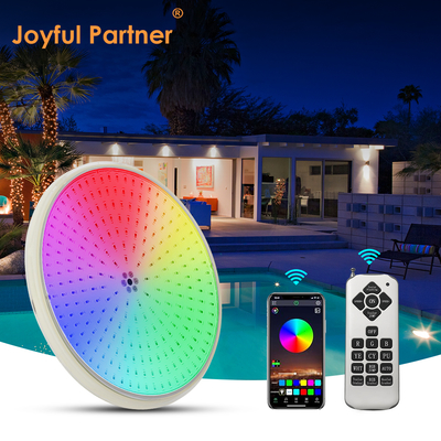 IP68 impermeabile RGB/RGBW Cambiamento di colore stagno luci piatte con risina riempita piscina luce sott'acqua