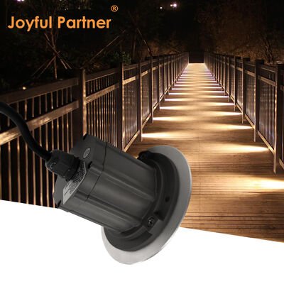 Luci LED di uscita laterale SMD a 4 vie con coperchio frontale in acciaio inossidabile 316 con manicotto di montaggio in ABS