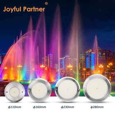 Submersible Pool Light PAR56 6W SMD2835 Ultra Thin SS316L+ABS Waterproof DC12V