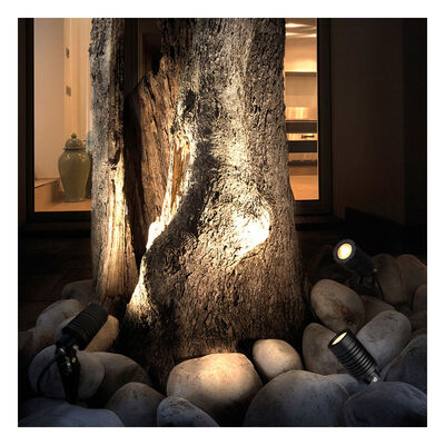 Lampade LED per giardini IP65 14W COB DC24V LED DIA68MM 2700K Cappuccio bianco caldo anti abbagliamento per illuminazione del giardino